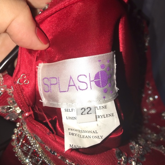 Splash brand size 22, Gorgeous Red dress. - Picture 5 of 5
